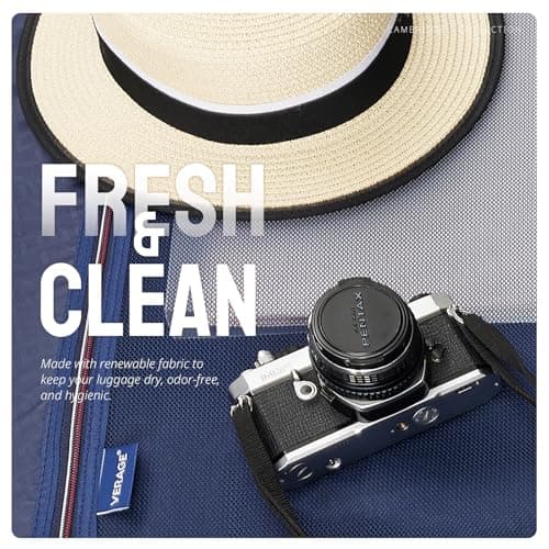 Verage Cambridge Lightweight Carry On Luggage,Softside Expandable Suitcase with Spinner Wheel (20-Inch, Green) 9