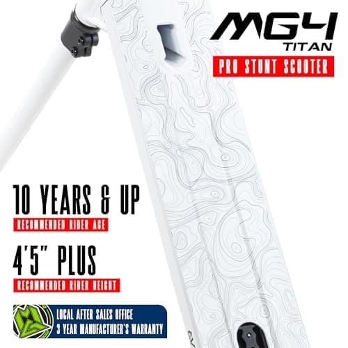 Pro Stunt Scooter for Kids and Teens Ages 8-12 – Lightweight Durable Trick Scooter for Skatepark and Street – Easy Assembly – Madd Gear MG4 6