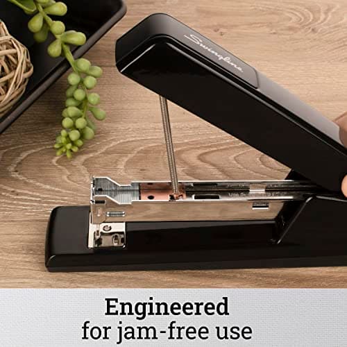 Swingline Stapler, 30 Sheet Capacity, 747 Classic Stapler, Jam Free, Metal, Black (74701) 5
