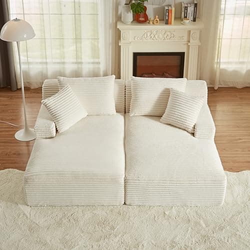Eafurn Boneless Sofa Couch in a Box