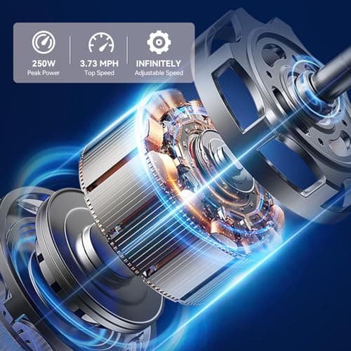 WheelWavi 4 Wheel Compact Mobility Scooter for Seniors and Adults,Foldable Electric Scooter, Heavy Duty Travel Model with Lights, Basket, and Long-Lasting Battery (Red) 8