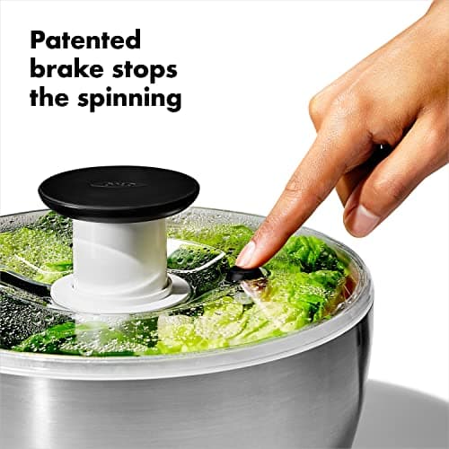 OXO Steel Salad Spinner 5