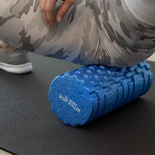 The Original Body Roller - High Density Foam Roller Massager for Deep Tissue Massage of The Back and Leg Muscles - Self Myofascial Release of Painful Trigger Point Muscle Adhesions - 13" Blue 7