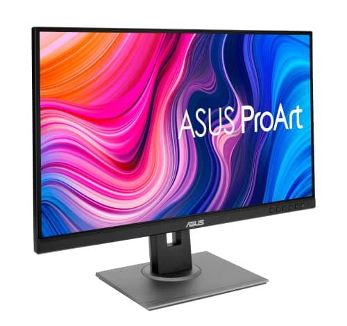 ASUS ProArt Display PA278QV 27” WQHD (2560 x 1440) Monitor, 100% sRGB/Rec. 709 ΔE < 2, IPS, DisplayPort HDMI DVI-D Mini DP, Calman Verified, Eye Care, Anti-Glare, Tilt Pivot Swivel Height Adjustable 10