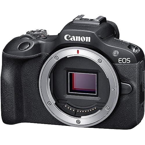 Canon EOS R100 Mirrorless Camera Double Lens Kit with RF-S 18-45mm and RF 75-300mm Lenses | Compact 24.2MP APS-C Camera with 4K Video, Dual Pixel Autofocus with Bag and 64GB Card 6