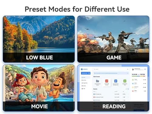 Raywego 27 inch 1800R Curved Monitor 100Hz Computer Monitor 1080p Monitor,4000:1 Contrast Ratio,Three-Sided Slim Bezels,Blue Light Filter Tilt & VESA for Home Office Working((DP1.2 & HDMI2.0) 6