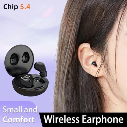 Honcas Mini Invisible Earbuds for Work and Sleep - Best Small Earbuds for Small Ear Canals 6