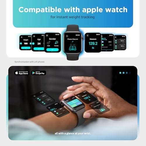 Posture Scale for Body Weight and Fat, Digital Bathroom Scale BMI Weighing Bluetooth Body Fat Scale, 8 Electrode Smart Body Fat Scale, Full Body Composition Analyzer with Voice Prompt 5