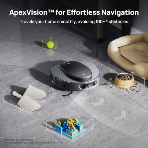 3i S10 Ultra Robot Vacuum and Mop with WaterRecycle System, 18000Pa Suction, Self-Cleaning Extendable Roller Mop, Auto Mop Washing & Drying, Self-Emptying & Refilling, Ai Obstacle Avoidance 7