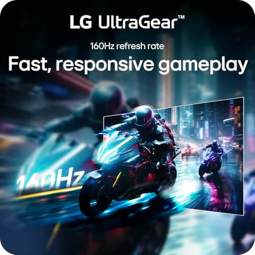 LG 34G600A-B 34-inch Ultragear WQHD (3440 x 1440) Curved Gaming Monitor 160Hz, AMD FreeSync Premium, HDR10, Built-in Speaker, Reader Mode, HDMI 2.1, DisplayPort, Tilt/Height/Swivel Stand, Black 5