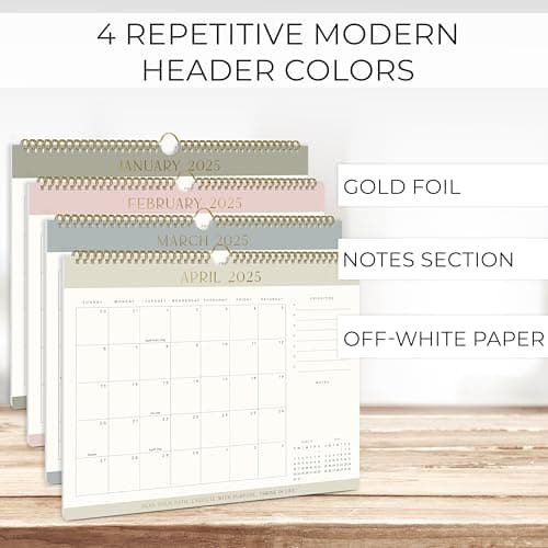 Aesthetic 2025-2026 Wall Calendar - Runs from January 2025 Until July 2026 - The Perfect Wall Hanging Calendar Planner for Easy Organizing 6