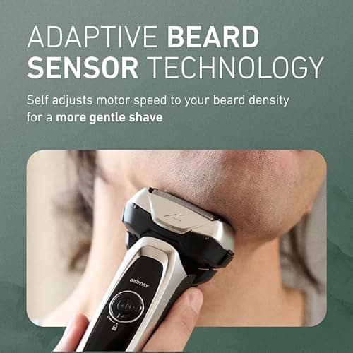 Panasonic ARC5 Electric Razor for Men with Pop-Up Trimmer, Wet/Dry 5-Blade Electric Shaver with Intelligent Shave Sensor and Multi-Flex Pivoting Head – ES-LV65-S (Silver) 5