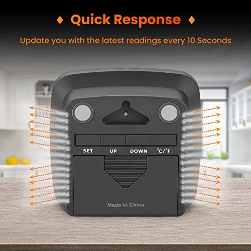 SMARTRO SC42 Professional Digital Hygrometer Indoor Thermometer Room Humidity Gauge Pro Accuracy Calibration 8