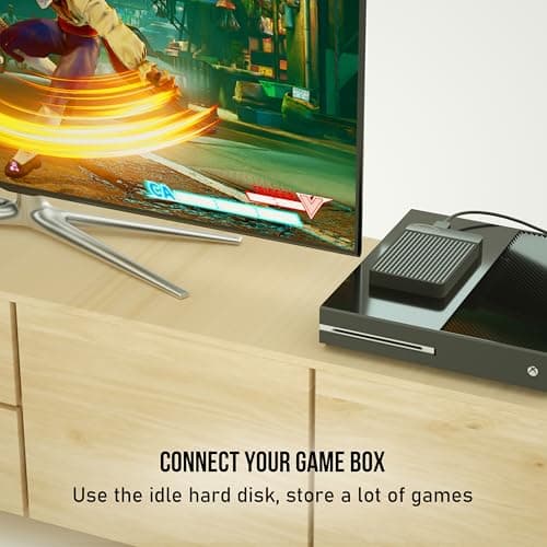 Tianken 1TB Ultra Slim Portable External Hard Disk Drive 2.5'' USB 3.0 HDD Storage for Mac, PC, Laptop, PS4, Xbox one 7