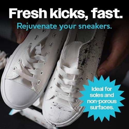 WIPEMATE Disposable Sneaker and Sole Cleaner, Premium Sneaker Cleaning Wipes, Wipe Mate Flow Pack Quick Wipes Remove Dirt, Grime & Stains, Erase Scuffs off Sneakers and Shoes Effortlessly! – 12 Count 5