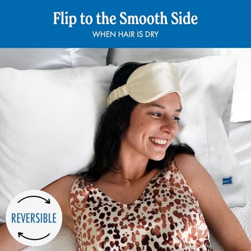 DryZzz Waterproof Pillow Protector Cooling Pillow Case 29"x19" 1pc White Standard Size, Absorbent Towel Pillowcase Dual-Sided Wet & Dry Hair, Sweat Proof Pillow Protector, Hair Drying Pillowcase 5