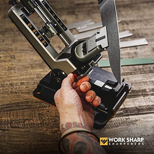 Work Sharp Professional Precision Adjust Knife Sharpener - Adjustable Knife Sharpening Kit for Pocket, Hunting, Kitchen, Serrated Knives 6