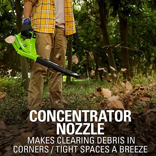 Greenworks 40V (150 MPH / 130 CFM / 75+ Compatible Tools) Cordless Leaf Blower, Tool Only 6