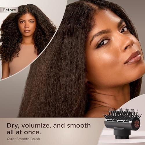 Shark SpeedStyle Pro Professional Performance High-Velocity Hair Dryer System with Scalp Shield and IQ Speed Styling & Drying Suite, Straight and Wavy Hair, Lightweight, Ionic, No Heat Damage, HD731 8