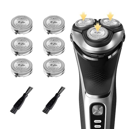 SH30 Replacement Heads for Philips Norelco Shaver Series 3000, 2000, 1000 and S1560 with Durable Sharp Blade, Razor Blades for Philips Norelco Shaver 3800, 3600, 2400, etc.