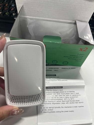 6PCS Air Purifier Plug In,Negative Air Ionizer for Home Use,Filterless Mobile Air Ionizer,Quiet Operation Air Freshener for Kitchen,Home,Office Portable Mini Air Cleaner for Smoke Dust,Odor (1) 8