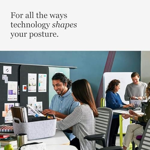 Steelcase Series 1 Office Chair - Ergonomic Work Chair with Wheels for Carpet - Helps Support Productivity - Weight-Activated Controls, Back & Arm Support - Easy Assembly - Concord 6