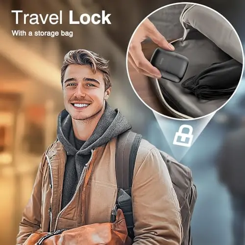 Mini Electric Razor, Electric Shaver for Men,Upgraded Foil Shaver with 3 Blade Heads IPX7 Waterproof Wet/DryUSB Rechargeable LED Display 8