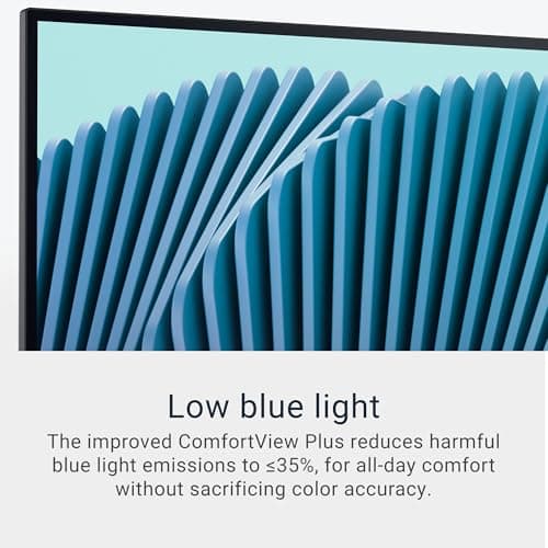 Dell 27 Plus 4K USB-C Monitor - S2725QC - 27-inch 4K (3840 x 2160) 120Hz 16:9 Display, AMD FreeSync Premium, sRGB 99%, Integrated Speakers, 1500:1 Contrast Ratio, Comfortview - Ash White 5