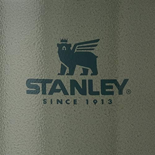 STANLEY Classic Stay-Hot French Press Coffee Maker 48 oz | 5 Minute Brew, 4 Hours Hot | Mesh Filter for Coffee Grounds | Insulated Stainless Steel French Press | BPA-Free | Hammertone Green 10