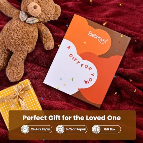 Bearhug Electric Blanket King Size 100x90 Inches, Heated Blanket with 10 Heat Settings & 0.5-12H Auto Shut-Off, Machine Washable Heating Blanket, Ultra-Soft Gift Idea for Christmas 7