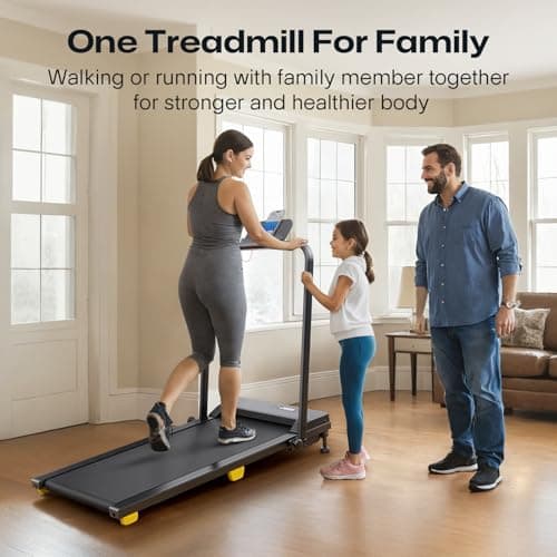 Walking Pad with 9% Incline, Compact Under Desk Treadmill for Home, 2.5HP Powerful 3 in 1 Portable Treadmill with Remote Control, Walking Pad for Home and Office 6