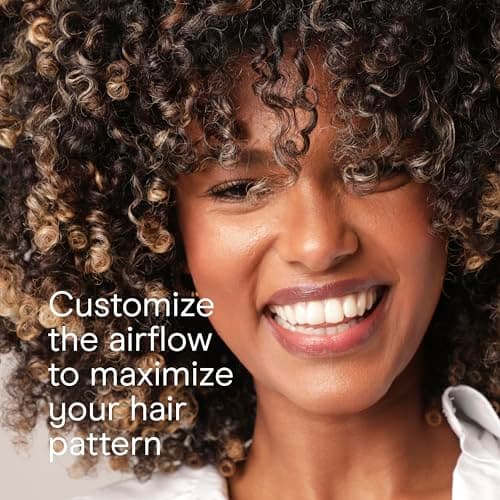 INFINITI PRO CONAIR Hair Dryer with Innovative Diffuser, Enhances Curls and Waves While Reducing Frizz, Dark Blue 7