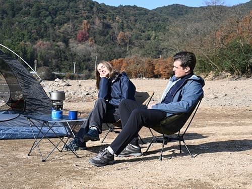 MARCHWAY Lightweight Folding Camping Chair, Portable Foldable Compact for Outdoor Camp, Travel, Beach, Picnic, Festival, Hiking, Backpacking, Supports 330Lbs (Green) 8