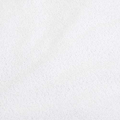 Amazon Basics Waterproof Breathable Mattress Protector, Full Size, 18 inch Deep, Machine Washable, White 6