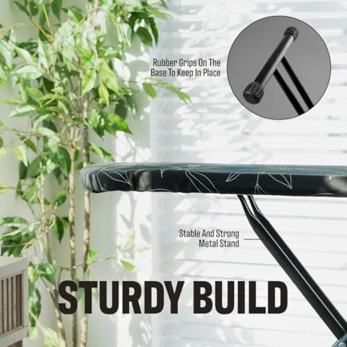 Iron Board - Standard Ironing Board - Full Size Ironing Board - Home Essentials - Sturdy Iron Table - Ironing Board by Brelle 6