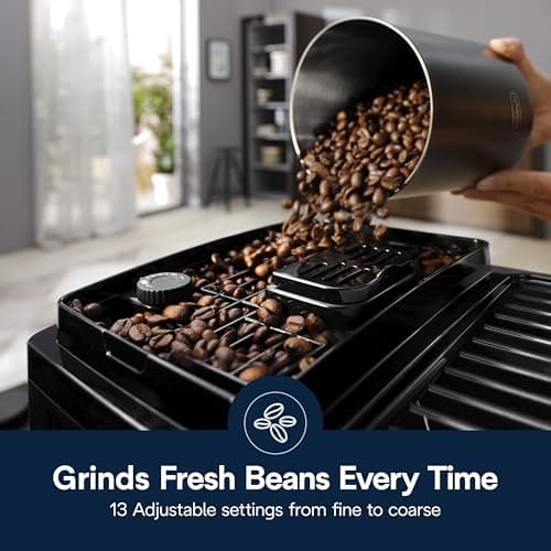 De'Longhi Magnifica Start Automatic Espresso Machine with Auto Milk Frother & Built in Grinder - 5 One-Touch Recipes, Easy-to-Clean, Home Barista Coffee Maker for Lattes, Cappuccino, Iced Coffee 6