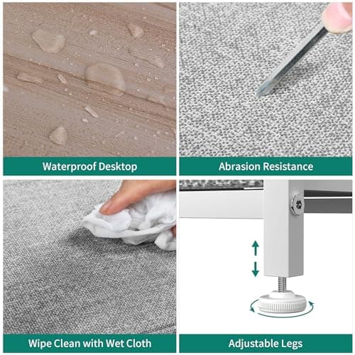 YITAHOME Dresser for Bedroom, 7 Drawers Fabric Dresser, Organizer Unit for Living Room, Hallway, Closets - Sturdy Steel Frame, Wooden Top & Easy Pull Fabric Bins 5