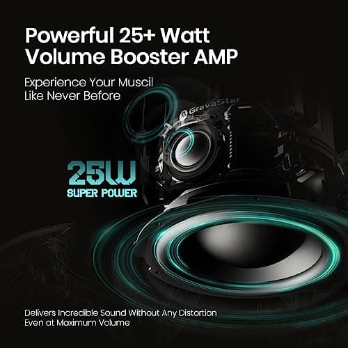 GravaStar Supernova Portable Bluetooth Speaker, LED Table Lamp Speaker, 9H Playtime, TWS Pairing, Wireless Speakers fo Party/Outdoor/Camping/Gifts 5