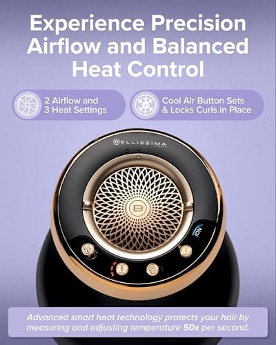 Bellissima Diffon Supreme Diffuser & Curly Hair Dryer - XL Diffuser for Long Waves, Curls, Coils - Cool Button - Anti-Frizz Technology 5