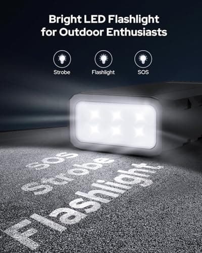 Apowking Power Bank with AC Outlet,65W Portable Laptop Battery Bank Fast Charging,88.8Wh/24000mah Power Station for Outdoor Camping PowerBank Travel Home Power Backup 7