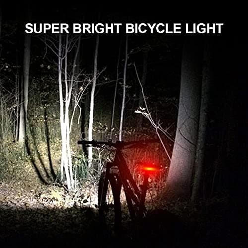Super Bright Bike Lights Front and Back,1200 Lumens Bike Lights for Night Riding,USB Rechargeable Bicycle Light,3 LED Bike Headlight with Power Bank Function,IPX5 Waterproof,3+5 Light Modes 5