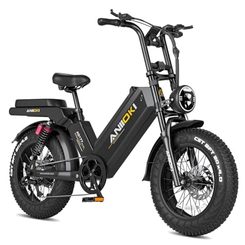 ANIIOKI eBike,AQ177 PRO MAX Electric Bike,48/52V 60Ah Electric Commuting Bike,200Miles Long Range, Peak 1200W Power Ebike, Electric Bicycle for Adults