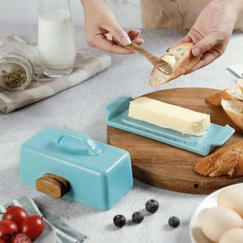 DOWAN Ceramic Butter Dish 6