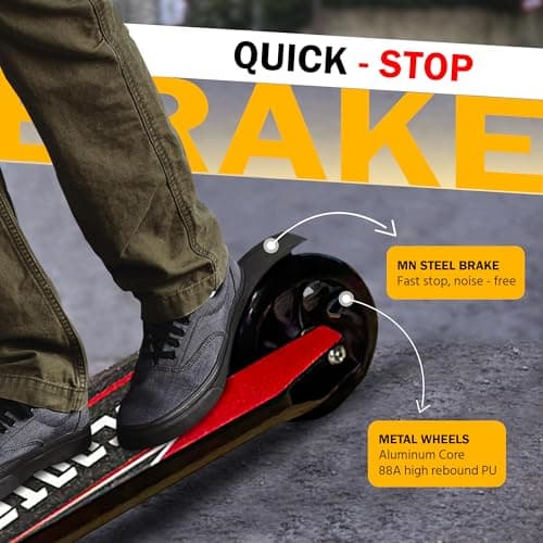 SKILEC Pro Scooter Genius 4.0 - Pro Scooters for Teens, Adults and Kids - Cool Trick Scooters for Stunts, Freestyle Stunt Scooter, BMX Scooter, 220LBS 6