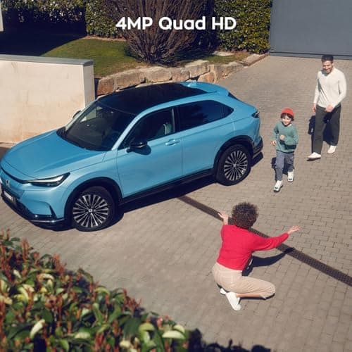 xmartO [Dual-CAM 180+° FOV] 6MP 2-in-1 WiFi 6 Home Security Camera with AI Tracking, Pan Tilt Zoom, 5G Dual Band, Bluetooth Easy Setup (Standalone & Groupable CAM) 5