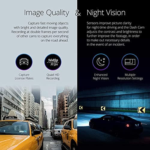 Nextbase 322GW Dash Cam and 32G Micro SD Card Bundle - Full 1080p/60fps HD Recording in Car Camera- 6 Lane Wide Front View- Wi-fi GPS Bluetooth- Parking Mode- Night Vision- Loop Records 7