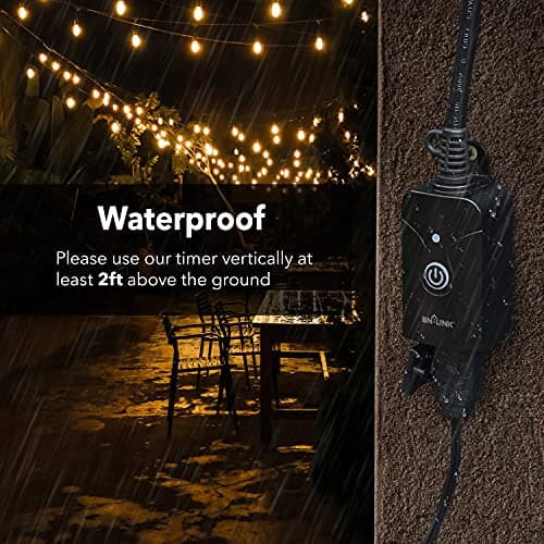 BN-LINK Smart Wi-Fi Plug Outlet, Remote Control by App, Compatible with Alexa and Google Assistant, Weatherproof, Requires 2.4 GHz Wi-Fi, ETL Listed 6