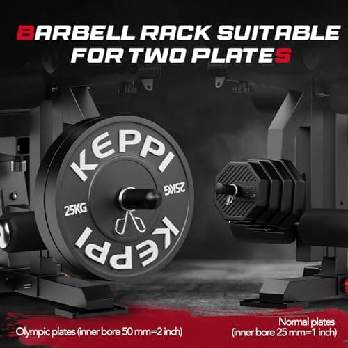 KeppiFitness Adjustable Weight Bench, Bench3000 MAX Heavy Duty Workout Bench Press with Leg Extension and Preacher Pad for Home Gym Fitness, Flat Incline Decline Sit Up Bench 8