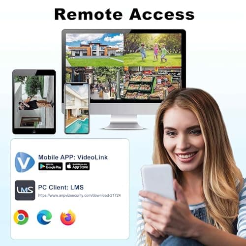 Anpviz 4K PoE IP Camera, 8MP Turret Security IP Camera Outdoor Indoor Wired, AI Human Vehicle Motion Detection, 100FT Smart Dual Light Color Night Vision, Built-in Mic, Waterproof, NDAA (U Series) 7