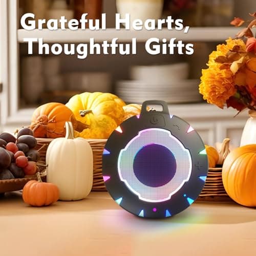 HEYSONG Waterproof Shower Bluetooth Speaker, Durable & Portable with Clear Sound, Ideal for Shower, Pool, Beach & Kayaking – Great Gift for All Ages 9